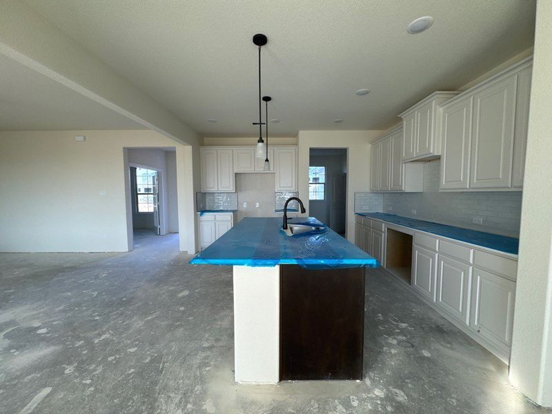In-progress construction of a new home in Terra Escalante, Blue Ridge, TX (Image 10).