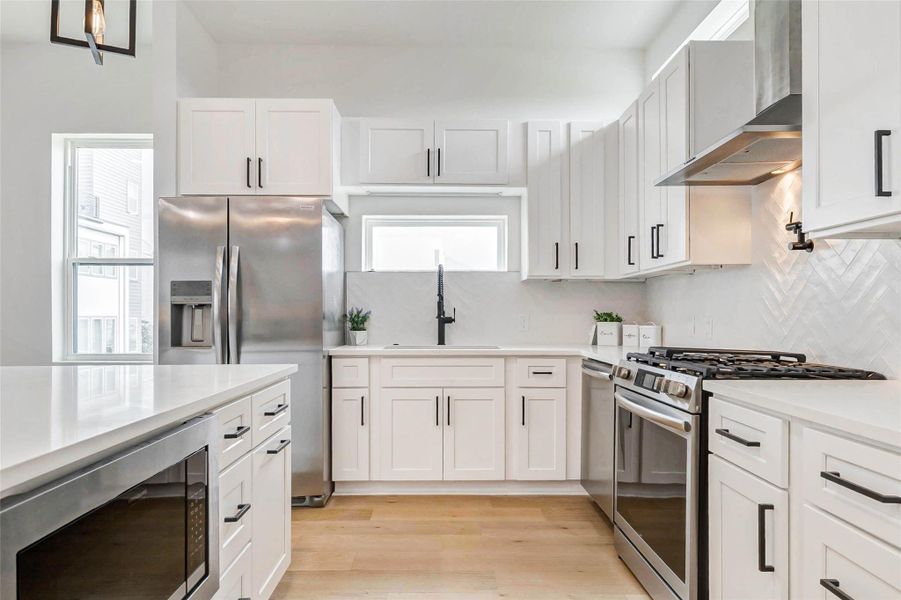 Furnished interior view inside a new home in , Houston (Image 17). Furnished interior view inside a new home in , Houston (Image 17).