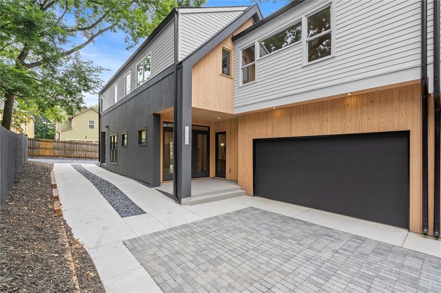 Exterior details and patio area of a home in , Atlanta (Image 29).