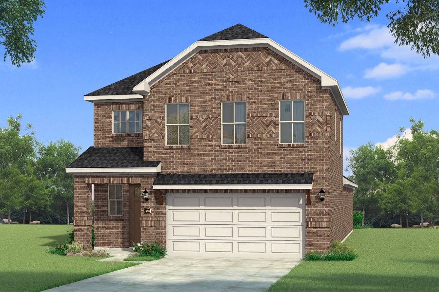 The Bonhill - Hill Country Elevation The Bonhill - Hill Country Elevation