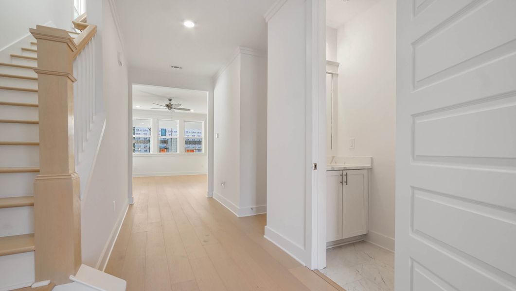 Spacious, unfurnished interior of a new home in Parkside, Santa Rosa Beach (Image 24). Spacious, unfurnished interior of a new home in Parkside, Santa Rosa Beach (Image 24).