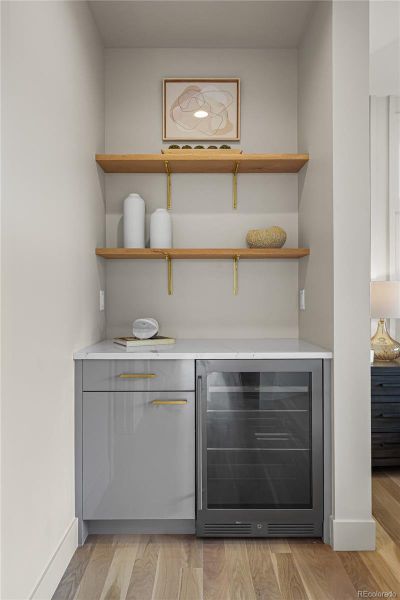 Furnished interior view inside a new home in , Denver (Image 15).