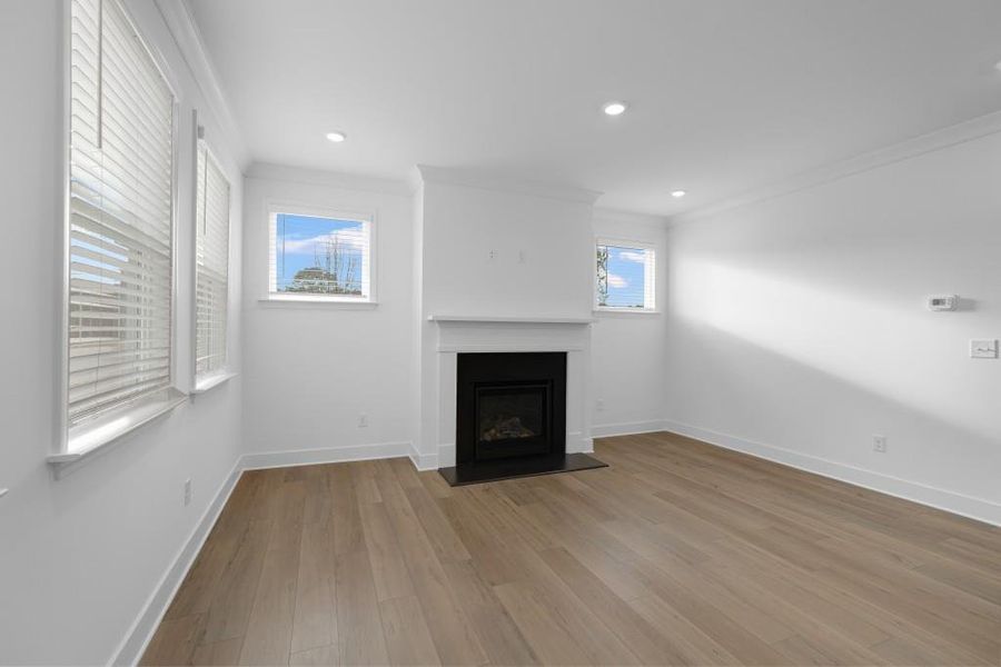 Spacious, unfurnished interior of a new home in Wellington Estates, Madison (Image 34).