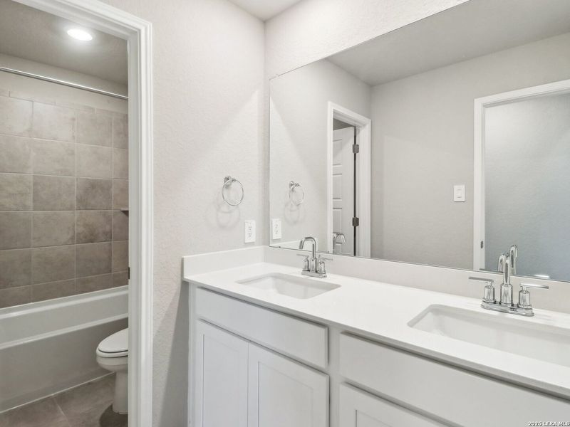 Furnished interior view inside a new home in Royal Crest, San Antonio (Image 4).