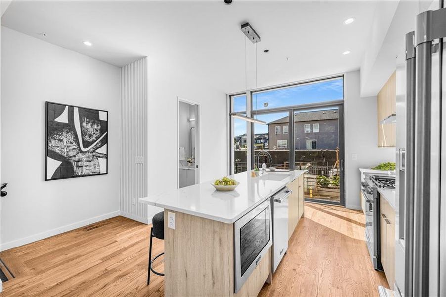 Furnished interior view inside a new home in , Atlanta (Image 17).