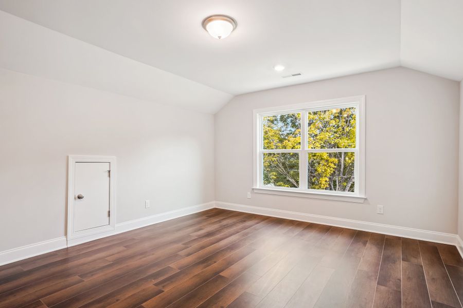 Representative unfurnished interior of a home built from the Badin by Caruso Homes in Blue Run, Raleigh (Image 66). Representative unfurnished interior of a home built from the Badin by Caruso Homes in Blue Run, Raleigh (Image 66).