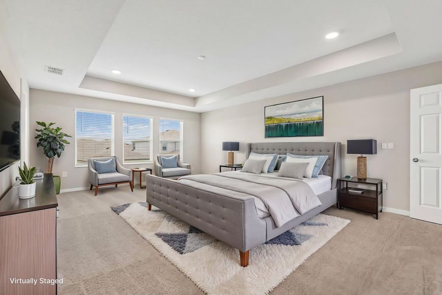 Owner's Suite - Virtually Staged Owner's Suite - Virtually Staged