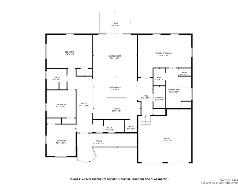 2D floor plan layout of this home in , Atascosa, TX (Image 3). 2D floor plan layout of this home in , Atascosa, TX (Image 3).