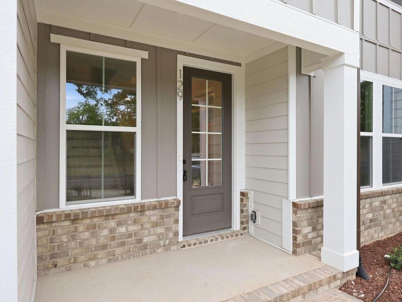 Exterior details and patio area of a home in Camden Park, Knightdale (Image 30).