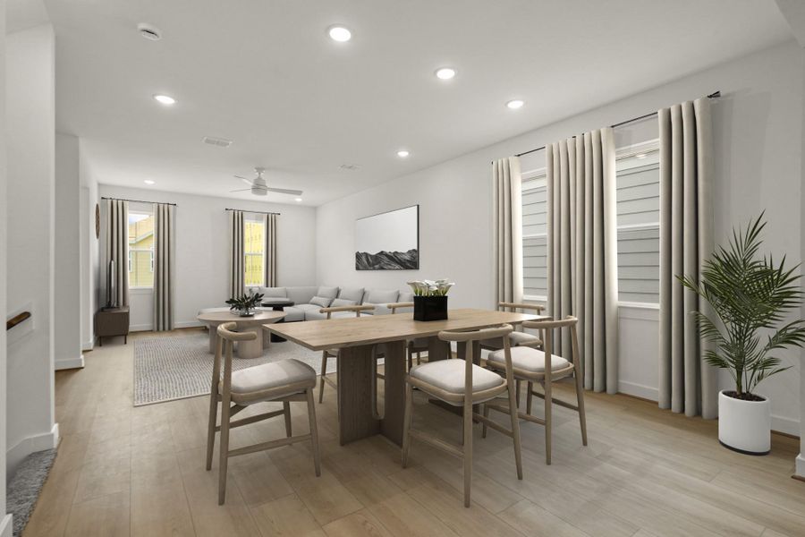 Charming dining room (*Photo not of actual home and used for illustration purposes only.) Charming dining room (*Photo not of actual home and used for illustration purposes only.)