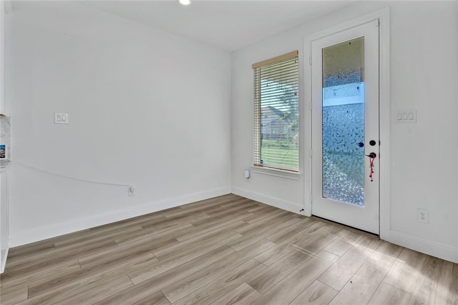 Spacious, unfurnished interior of a new home in Harper's Preserve - Classic Series, Conroe (Image 30). Spacious, unfurnished interior of a new home in Harper's Preserve - Classic Series, Conroe (Image 30).