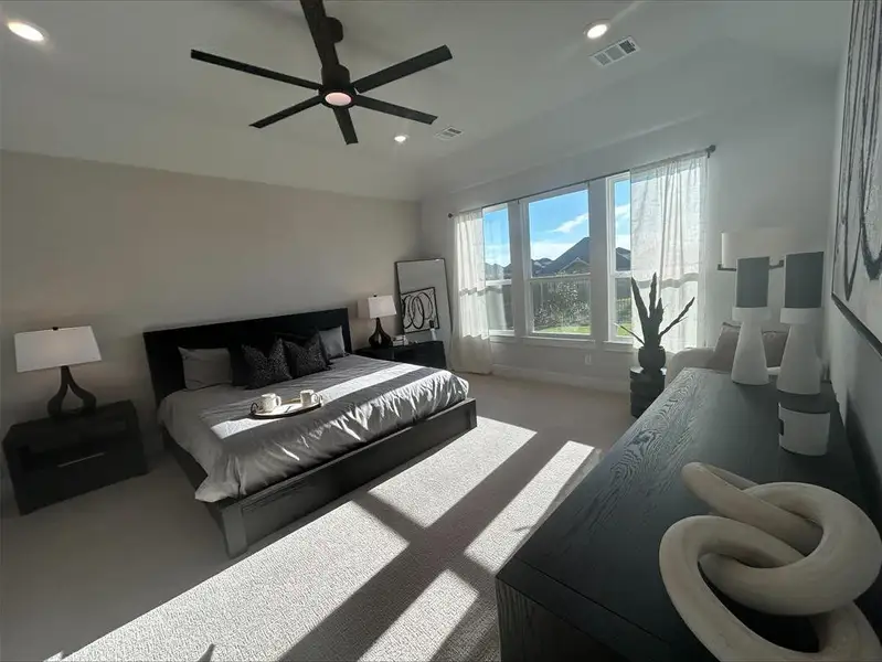 Furnished interior view inside a new home in , Midlothian (Image 4).