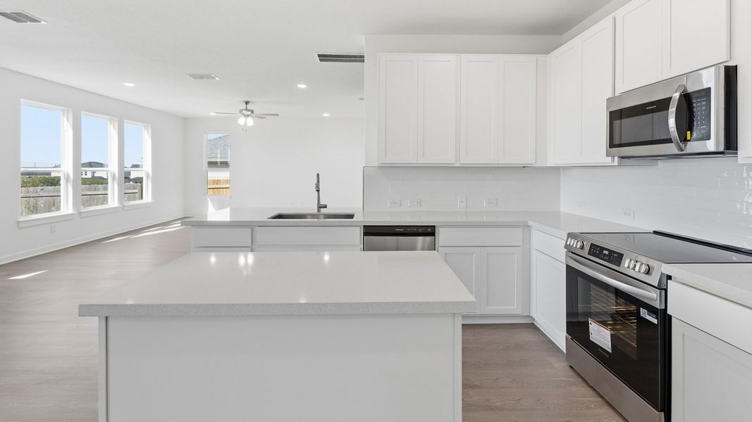 Furnished interior view inside a new home in Calumet, Jarrell (Image 5).