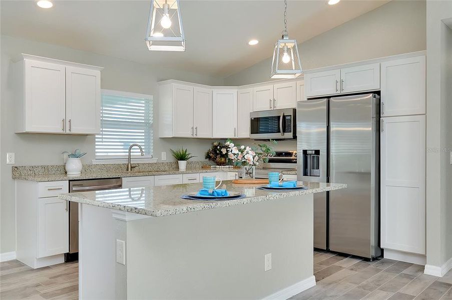 Furnished interior view inside a new home in , Englewood (Image 10).