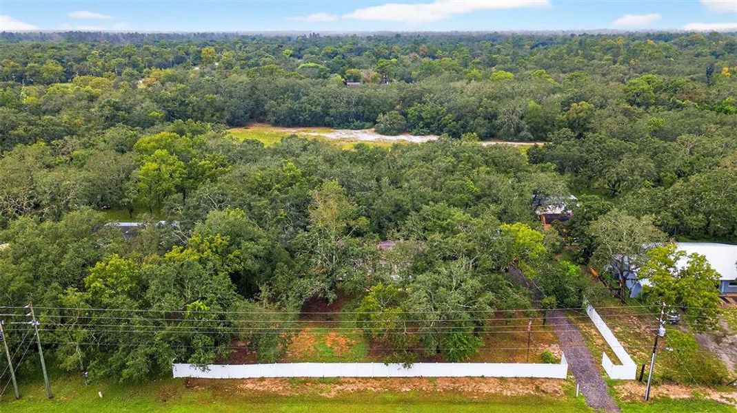 Birds view of Hays Road Birds view of Hays Road