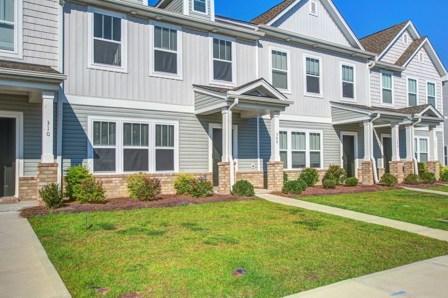 Exterior details and patio area of a home in , Summerville (Image 12). Exterior details and patio area of a home in , Summerville (Image 12).