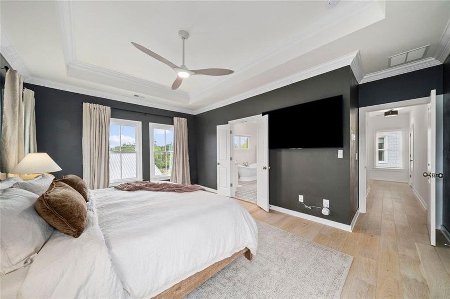 Furnished interior view inside a new home in Crossroads, Milton (Image 16).