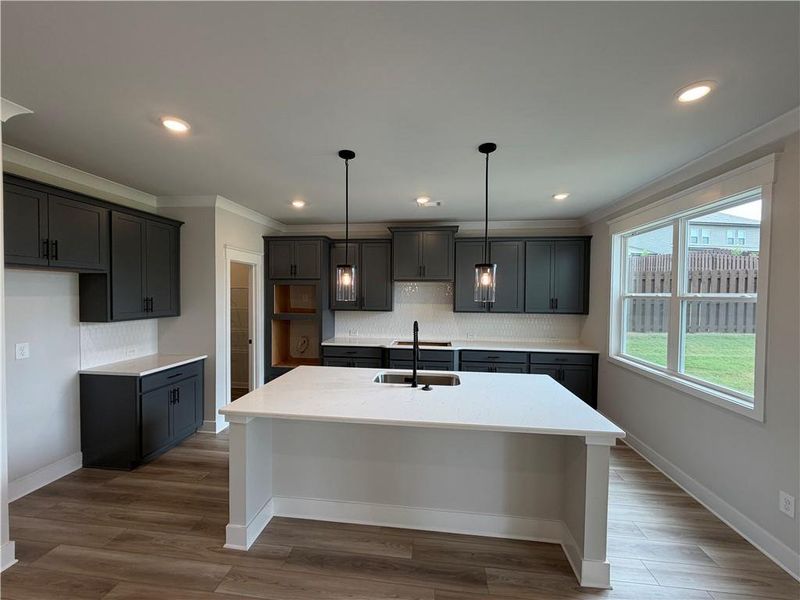 Furnished interior view inside a new home in Mallard’s Landing, Jefferson (Image 6).