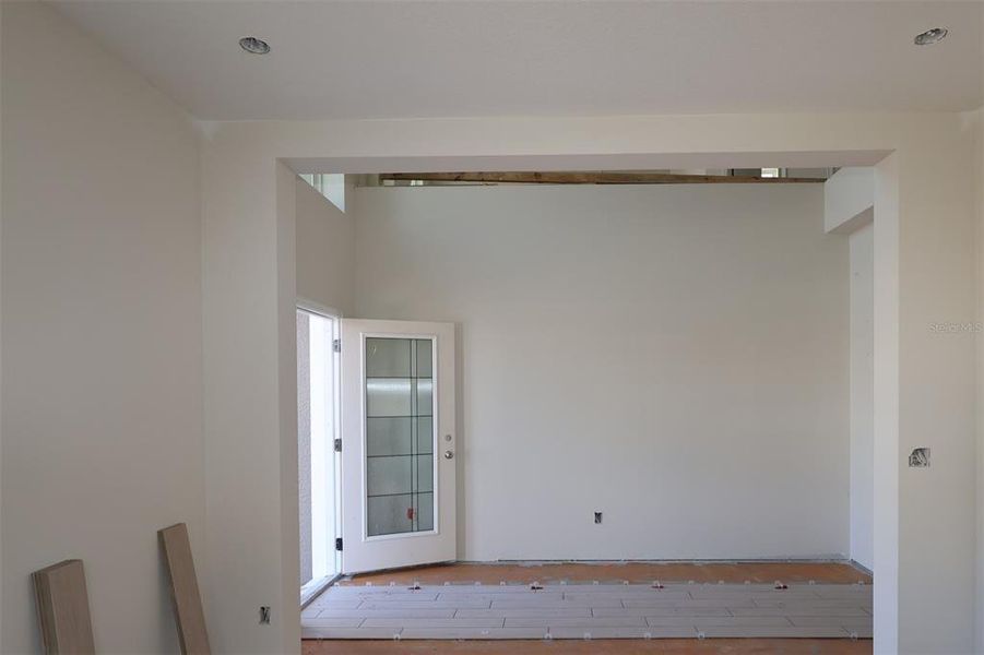 In-progress construction of a new home in Eden at Crossprairie, St. Cloud, FL (Image 9).