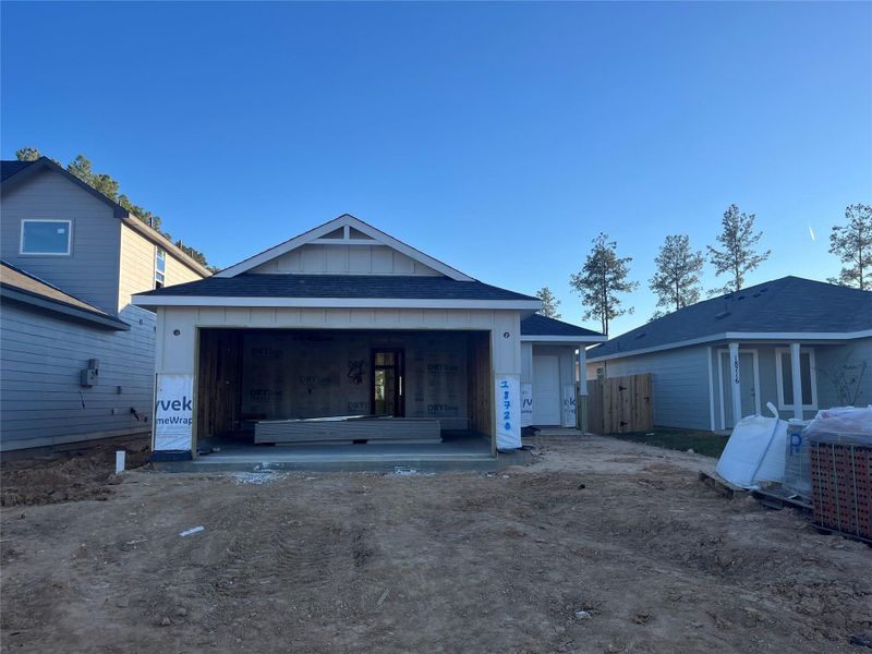 In-progress construction of a new home in The Enclave at Spring Branch, Montgomery, TX (Image 5).
