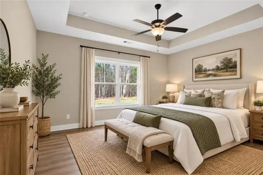 Furnished interior view inside a new home in , Rockmart (Image 4). Furnished interior view inside a new home in , Rockmart (Image 4).