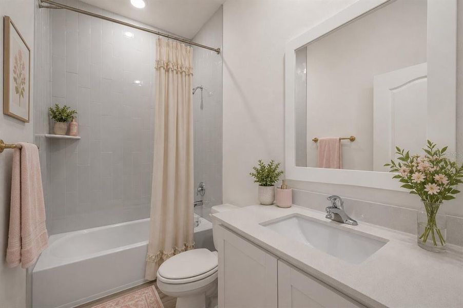 Furnished interior view inside a new home in , Poinciana (Image 11).