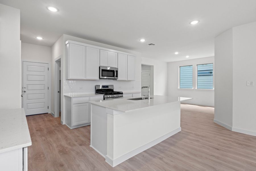 Furnished interior view inside a new home in Prairie Winds, Hutto (Image 9).
