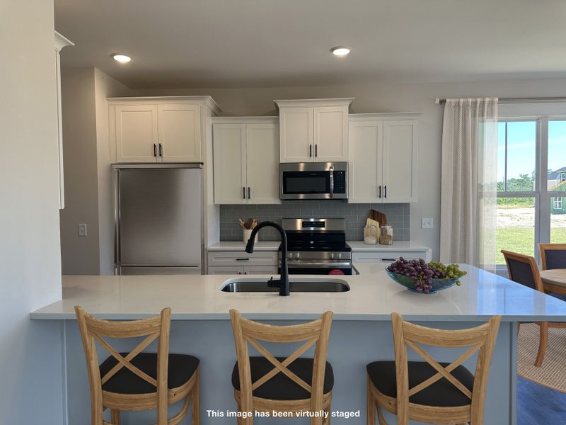Furnished interior view inside a new home in River Hills, Shallotte (Image 5).