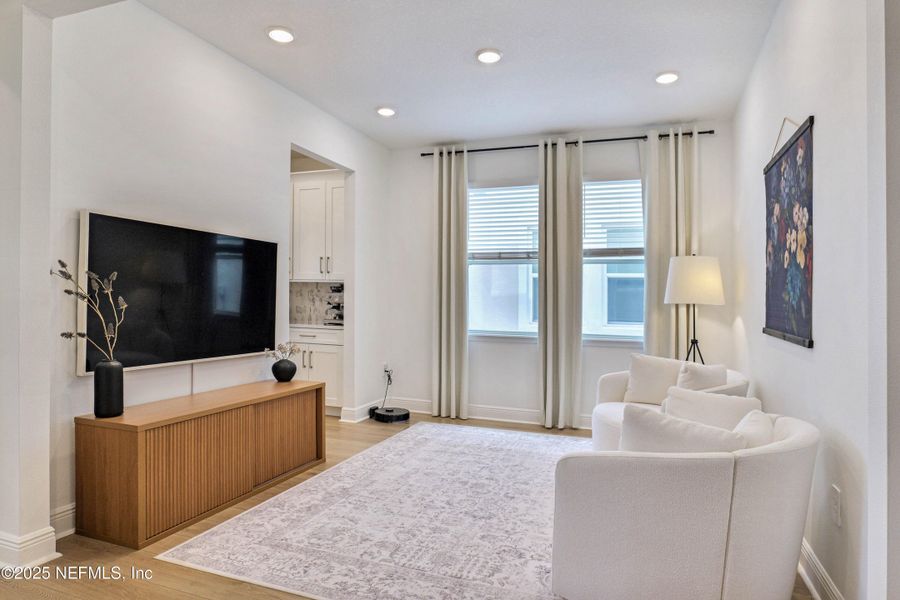 Furnished interior view inside a new home in Legends Preserve - Reserve Series, Daytona Beach (Image 36).