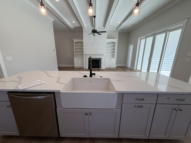 Furnished interior view inside a new home in Riverside Cove, Wilmington (Image 13).