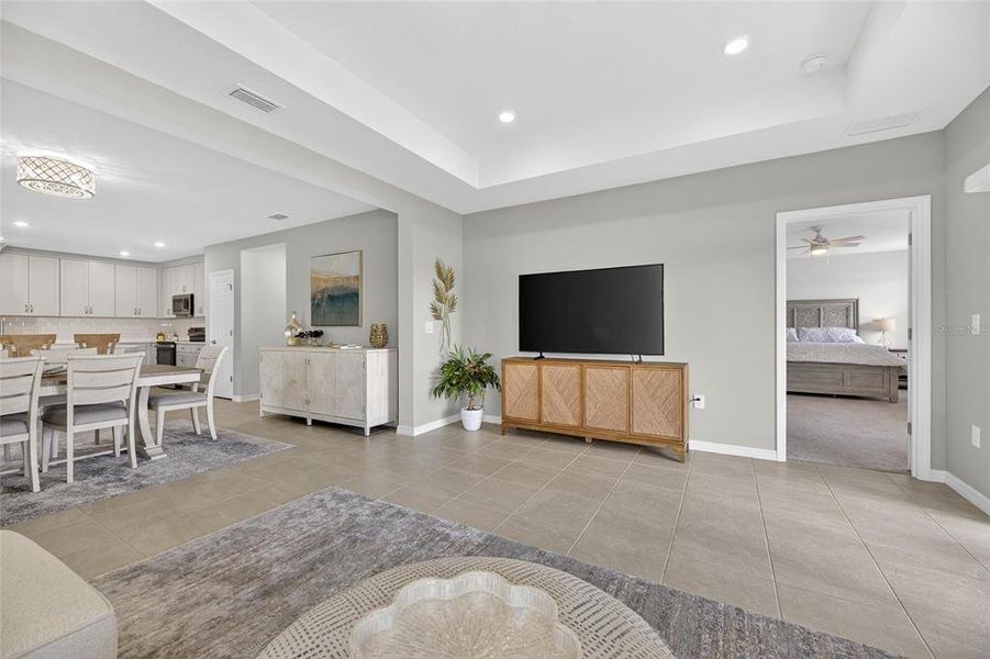 Furnished interior view inside a new home in Summerwoods, Parrish (Image 39).