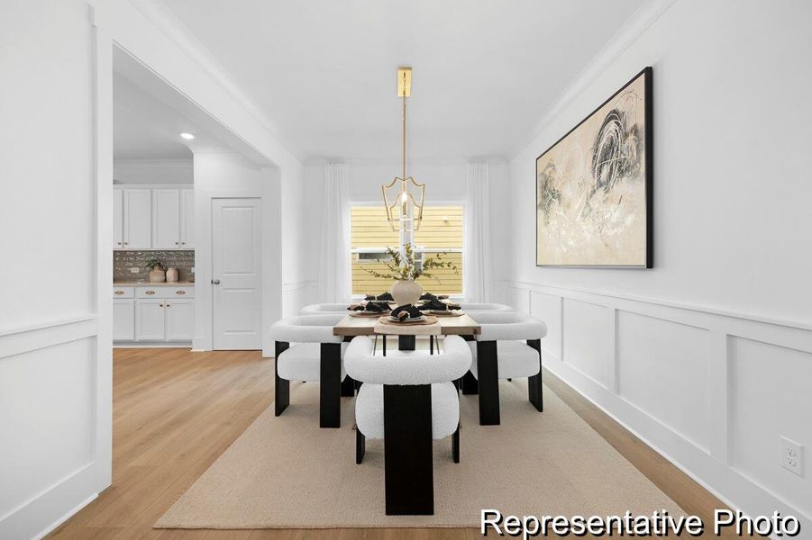 Furnished interior view inside a new home in , Ridgeville (Image 7).