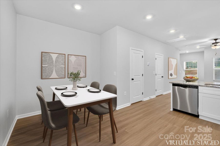 Furnished interior view inside a new home in Rhyne Court, Gastonia (Image 10).