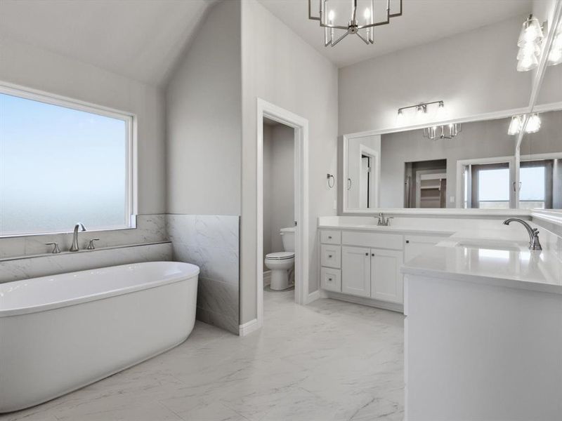 Furnished interior view inside a new home in , Tolar (Image 15).