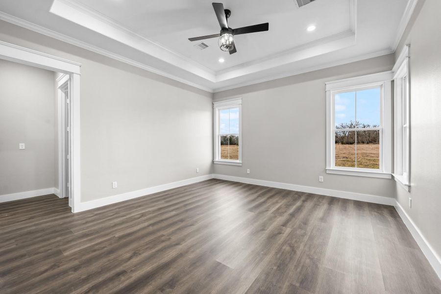 Spacious, unfurnished interior of a new home in , New Waverly (Image 40).