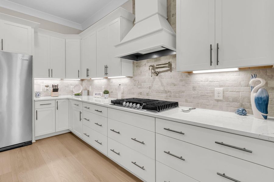 Furnished interior view inside a new home in Overlook at Copahee Sound, Awendaw (Image 9). Furnished interior view inside a new home in Overlook at Copahee Sound, Awendaw (Image 9).