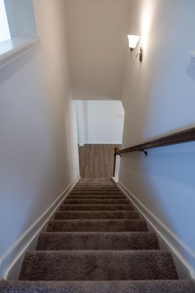 Representative unfurnished interior of a home built from the Laurel by Piedmont Residential in Meadowyn, Cartersville (Image 25).