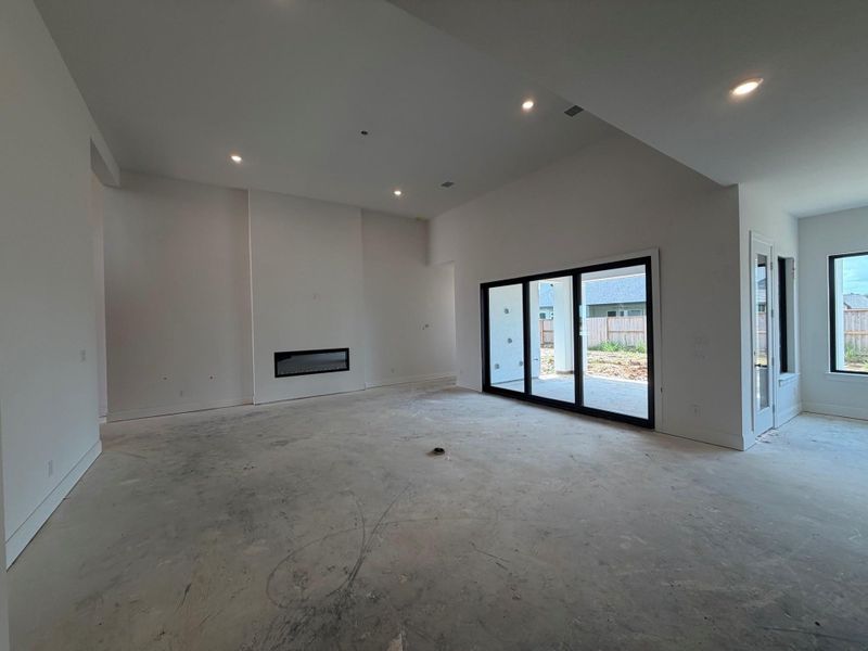 In-progress construction of a new home in Meridiana 70', Manvel, TX (Image 21).