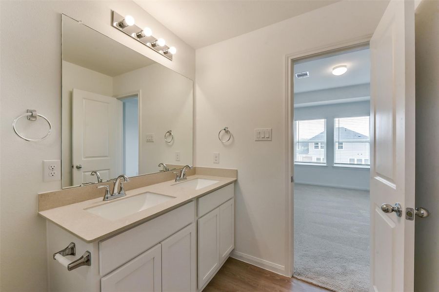 Furnished interior view inside a new home in King Oaks Village, Baytown (Image 9).