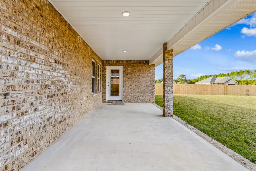 Representative exterior details of a home built from the The Liberty by Herbst Homes in Prosperity Point, Milton (Image 4).