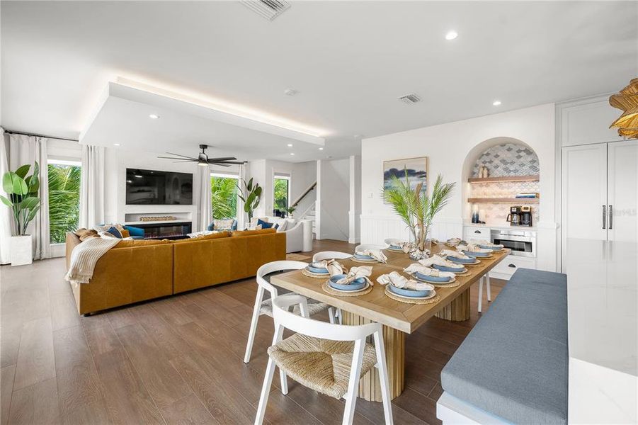 Furnished interior view inside a new home in , Sarasota (Image 11). Furnished interior view inside a new home in , Sarasota (Image 11).