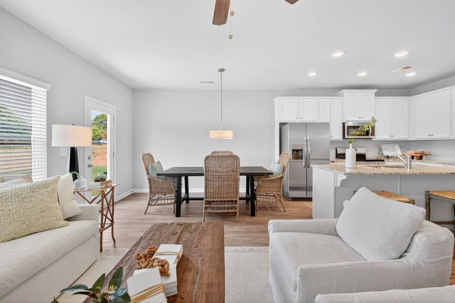 Furnished interior view inside a new home in , Douglasville (Image 11).
