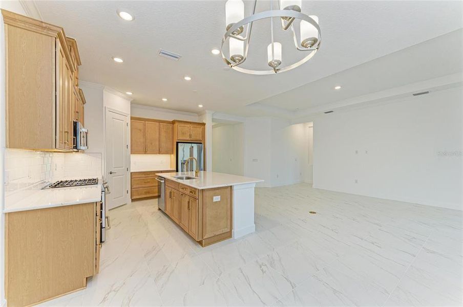 Furnished interior view inside a new home in Esplanade at Azario Lakewood Ranch, Lakewood Ranch (Image 13). Furnished interior view inside a new home in Esplanade at Azario Lakewood Ranch, Lakewood Ranch (Image 13).