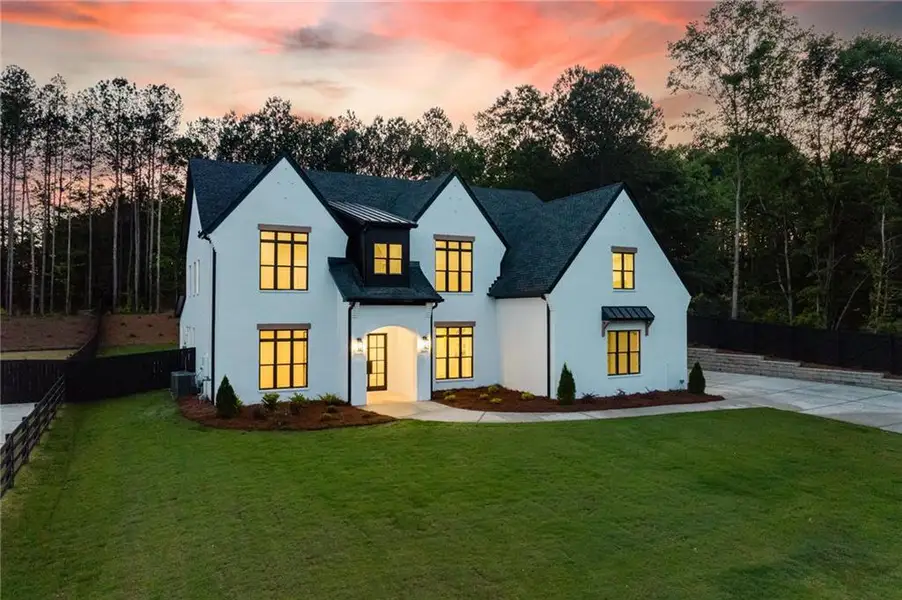 Front exterior of a new home in , Bethlehem, GA, highlighting curb appeal (Image 2). Front exterior of a new home in , Bethlehem, GA, highlighting curb appeal (Image 2).