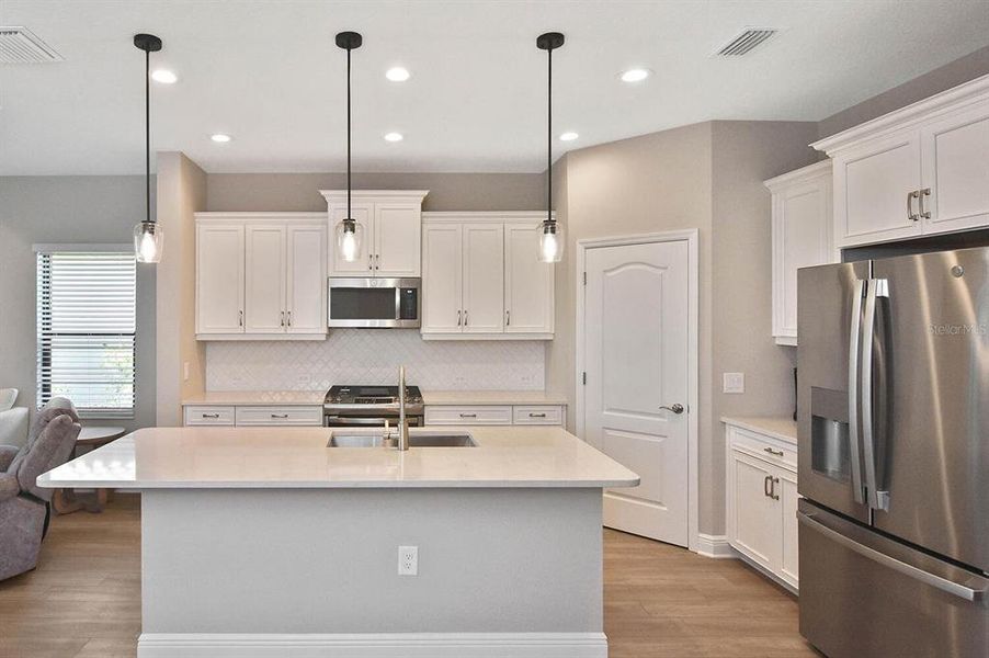 Furnished interior view inside a new home in , Englewood (Image 43).