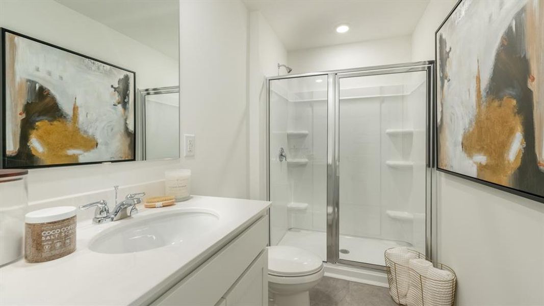 Furnished interior view inside a new home in Towns at Monroe, Atlanta (Image 4).
