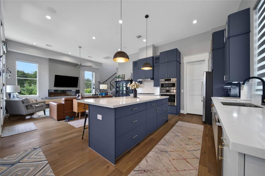 Furnished interior view inside a new home in , Houston (Image 6). Furnished interior view inside a new home in , Houston (Image 6).