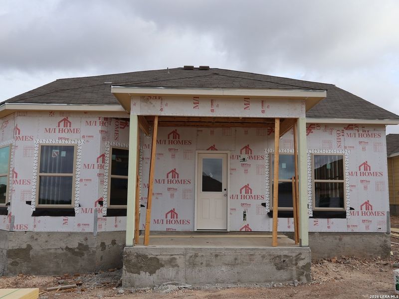 In-progress construction of a new home in Greenspoint Heights, Seguin, TX (Image 37).