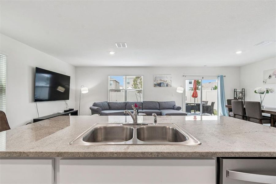 Furnished interior view inside a new home in Westgate at Avalon Park, Wesley Chapel (Image 69).