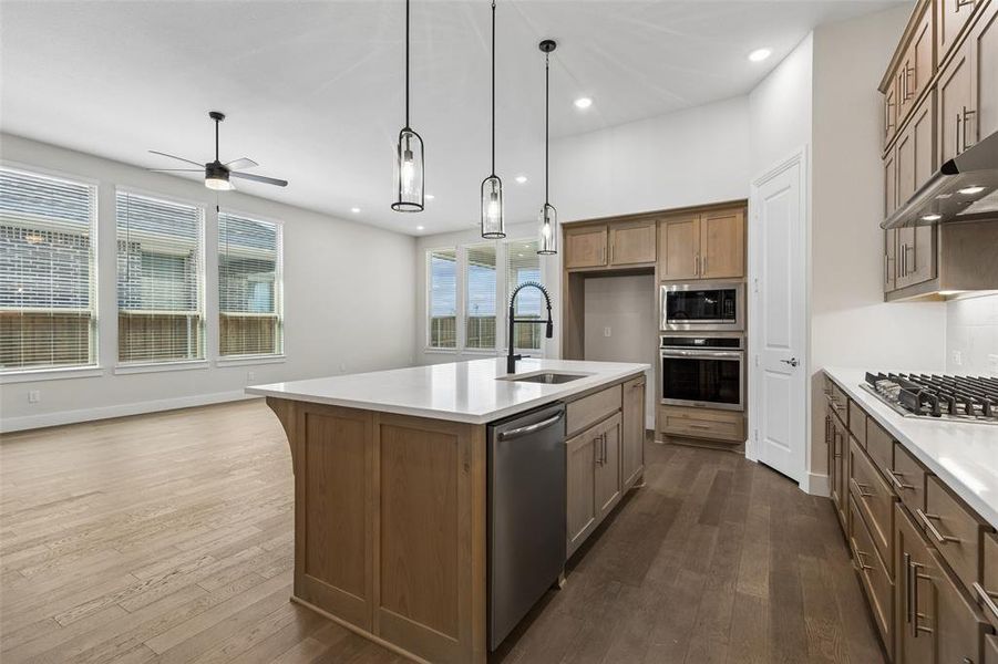 Furnished interior view inside a new home in , McKinney (Image 5).
